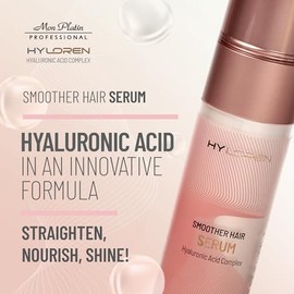 Mon Platin HY Loren Suero alisador de cabello con cido hialurnico  50 ml premium anti encrespamiento suero para restaurar la salud del tratamiento de 