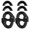 Trailer Accessory 2-Pack 1/2 in. Black Safety Chain Connector Link,