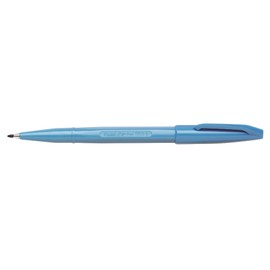 Pentel Sign Pen - Light Blue, Pack of 12 , S520-S
