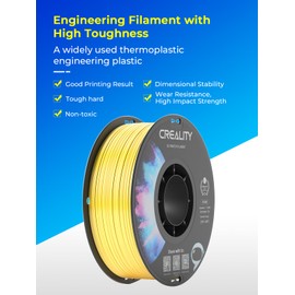 Creality CR-ABS Filament, High Tenacity, Non-Toxic, Wear-Resistant, Compatible with All Creality FDM Printers, Blue