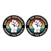2 Pcs Keep the Immigrants Deport the Racists Pins, Anti-Deportation