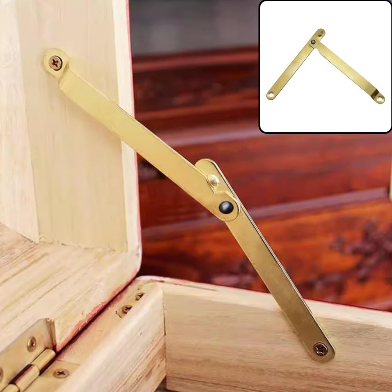 Pastlla 2 Pcs 180 Degree Rotatable Support Hinges 4 Inch