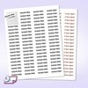 NextDayLabels - Laser/Ink Jet White Labels (1-3/4" x 1/2" -