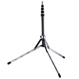 Bresser BR-LS210C Carbon Lamp Tripod, Lightweight and Compact Tripod, 47-210 cm Height, 2 kg Load Capacity, Quick Release Twist Locks
