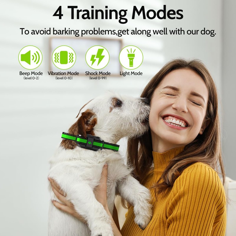 DogStop Dog Training Collar Electric Dog Collar with 4 Training