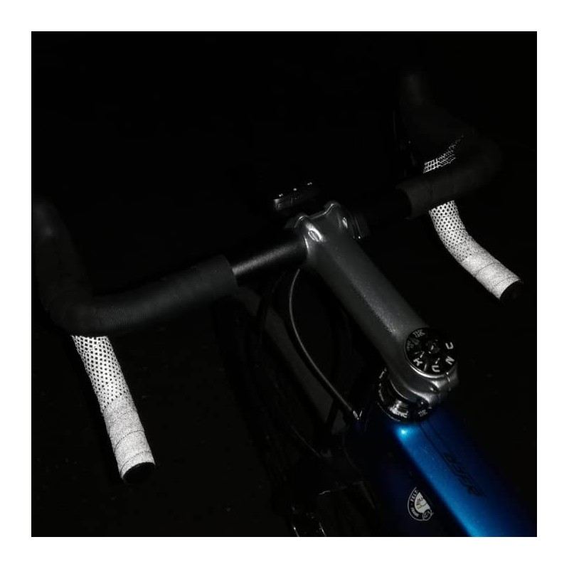 BBB BHT-17 Bicycle Bar Tape, Reflective Ribbon, 7.9 x 1.2