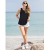CHICGAL Sleeveless T Shirts for Women Fashion Casual Summer Paisley
