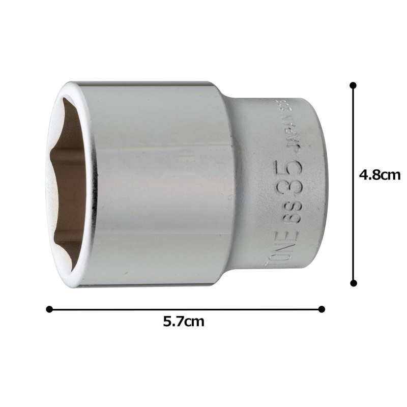 Tone Socket (6 Angle) 6S-35 Insertion Angle 0.7 inch (19.0