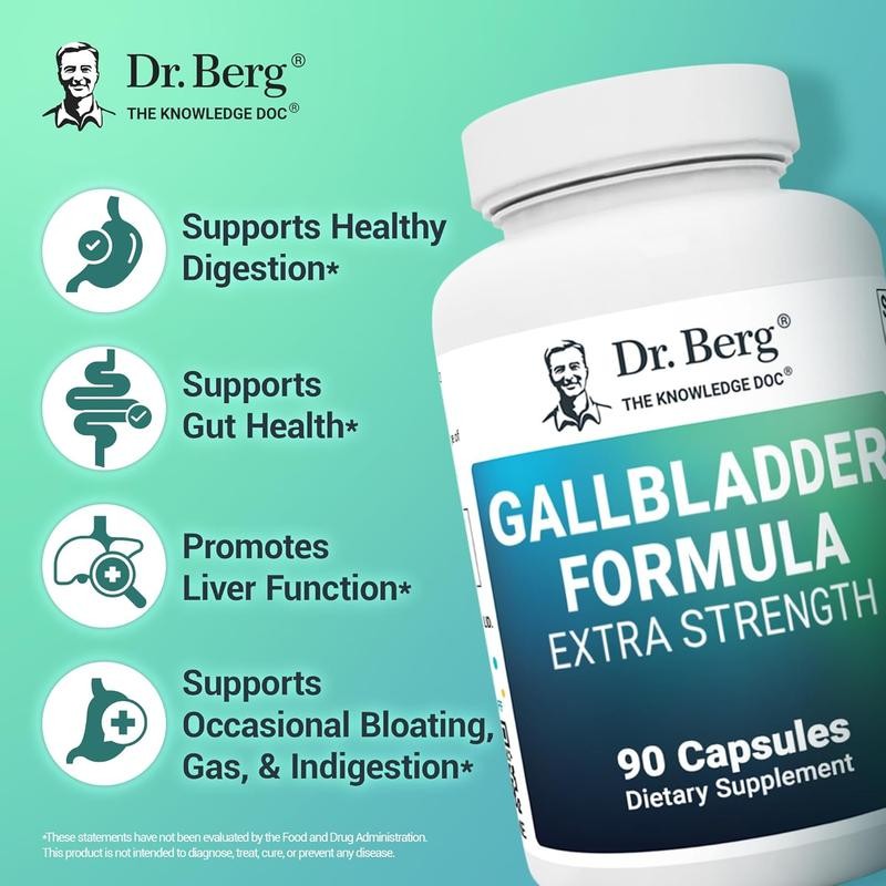 Gallbladder Formula Extra Strength with Ox Bile and Digestive Enzymes-