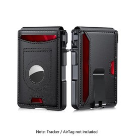 Men's Business Style Minimalist Card Holder, Magnetic Closure Card Holder, with Rfid Blocking, Multi Card Slot Wallet for Men for Daily Use, , Men's Wallet:_Black 7_Please Refer To The Pictures for Dimensions