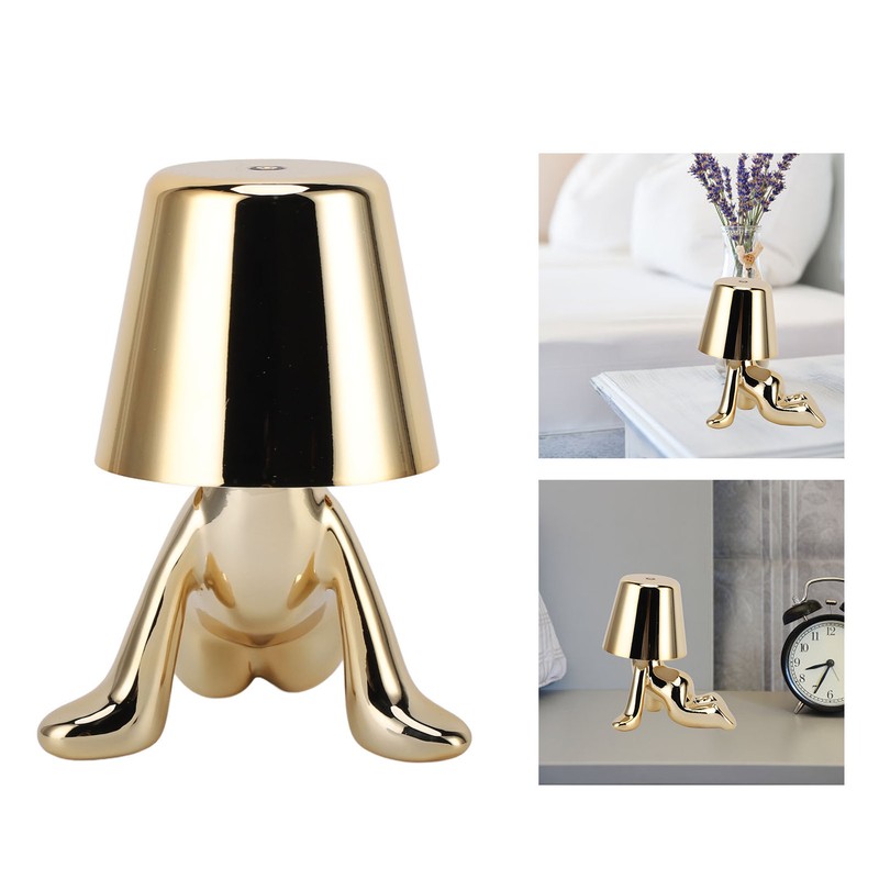 LED Table Lamp Touch Control Desk Light 3 Modes USB