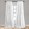 Lunarable Flecha Cortina de Microfibra, Motivos, Window Treatments 2 Panel