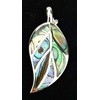 Monkimau Women's Pendant Leaf 925 Sterling Silver Genuine Silver with