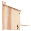Innovative Wooden Birdhouse Natural and Safe DIY Outdoor Wooden Birdhouse