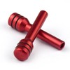 2pcs Red Car Door Lock Pin Door Fitting Modified Component