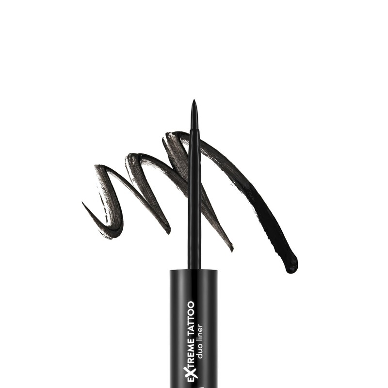 Flormar Extreme Tattoo Duo Liner – 2-in-1 Waterproof Eyeliner &