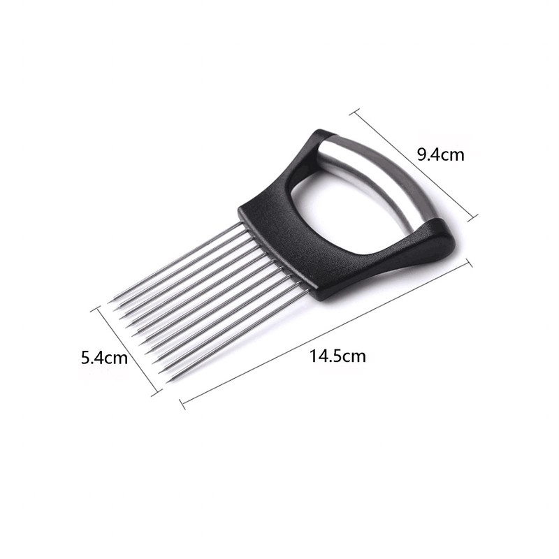 Onion Cutter, Meat Tenderiser Stainless Steel, Avocado Cutter, Onion Holder,