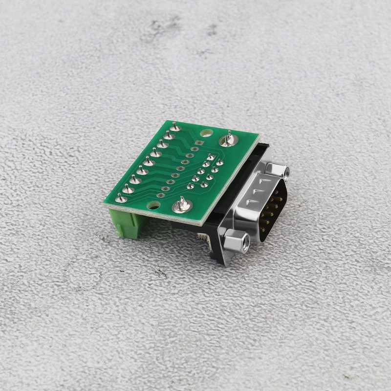eMagTech 2 x DB9 Breakout Board 9 Pin 2 Row
