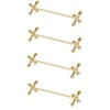 Chopstick Holder Barbell Shape Spoon Holder Household Stainless Steel Fork