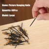 SPEEDWOX 60pcs Brass Nails Round Head Nominal Diameter 1.8mm x