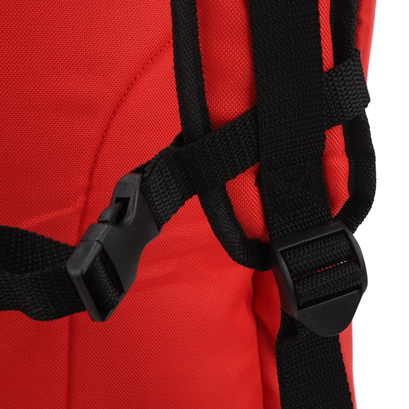 Red Firefighter Bag Large Capacity First Responder Bag Durable Emergency