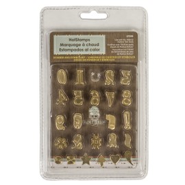 Walnut Hollow HotStamps Numbers & Symbols Set for Branding and Personalization of Wood, Leather, and Other Surfaces