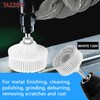 50 mm Coarse Bristle Disc with 1/4 Inch Shaft 50#/80#/120#
