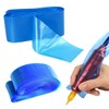 AIMALL 200PCS Professional Blue Polyethylene Tattoo Clip Cord Covers, 23.6x2