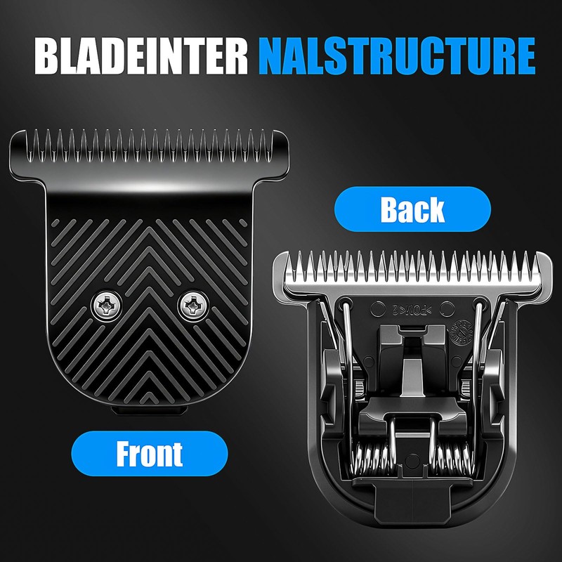 2 Pack Replacement T-Blade Compatible with MANSCAPED The Beard Hedger