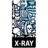 X-Ray Badge Buddy (5 Pack) - Black - Skeleton Themed