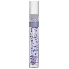 LASR Lavender Stardust Purple Rain Cosmic Lip Gloss Lip Gloss - Fave Festival EDM Techno Cosplay Makeup, 0.15 Fl Oz