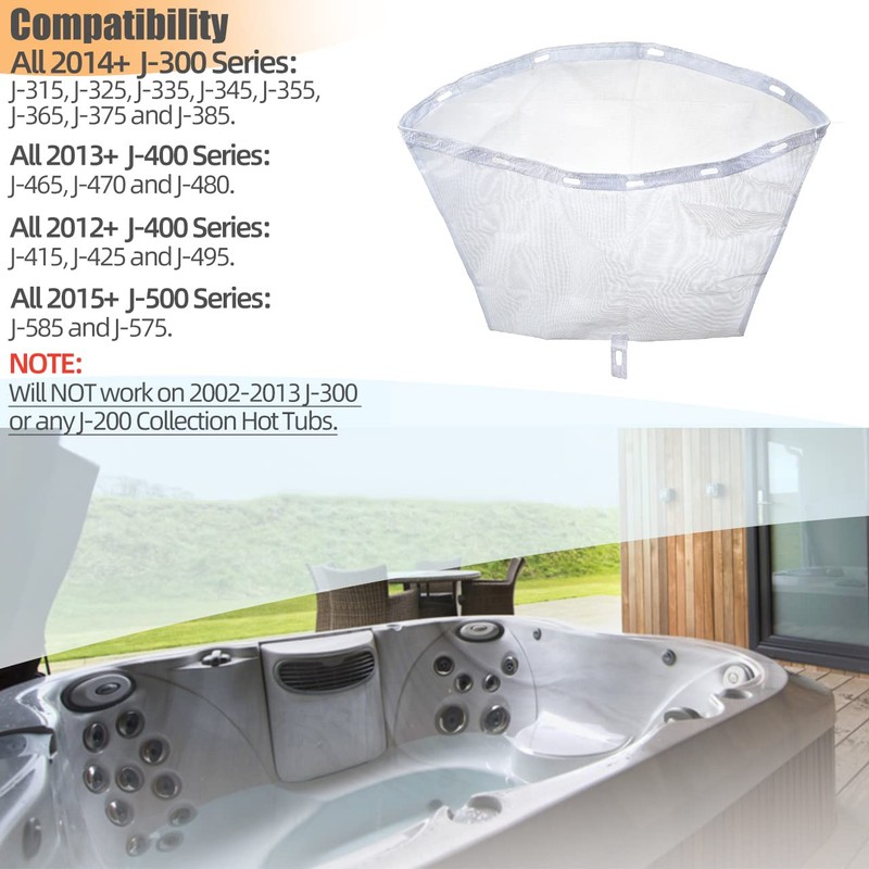 Alocs 6570-398 Filter Net Bag for Ja-cuzzi - 2014+ J-300,