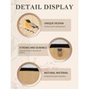 Bamboo Lampshade Drum Shape with Floral Print - Easy Click