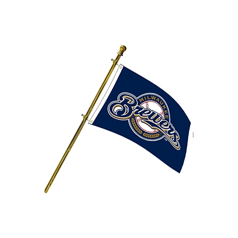 Brewers Flag Milwaukee Team Banner 3x5ft 150D Polyester Flag For