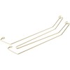 Bard's Gold-Toned Wall Mountable Hanger, 8.75" H x 2" W