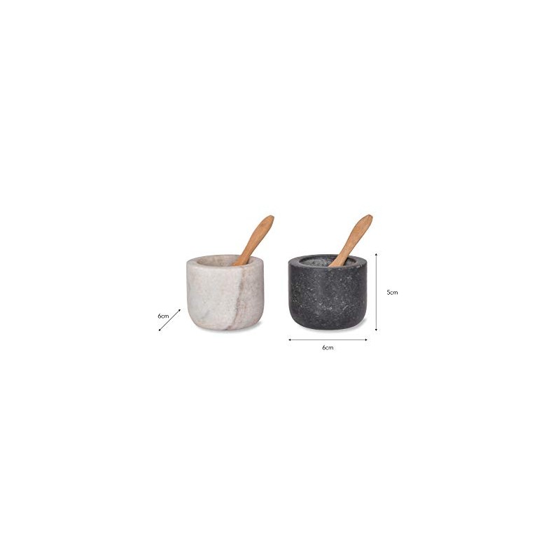 Brompton Salt & Pepper Pots by Garden Trading | Crafted