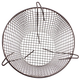 SPARES2GO Universal K3 Plastic Coated Terminal Guard Round Boiler Flue Cage (11'' / 280mm) Brown