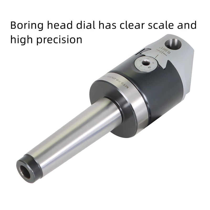 waltyotur 2 Inch Boring Head MT3 Bar Tool Set for