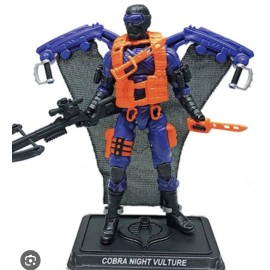 Hasbro G.I JOE COLLECTOR CLUB JOECON 2016 SKY PATROL COBRA NIGHT VULTURE  FIGURE