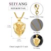 Seiyang Saint Michael Necklace 925 Sterling Silver Archangel Michael Medal