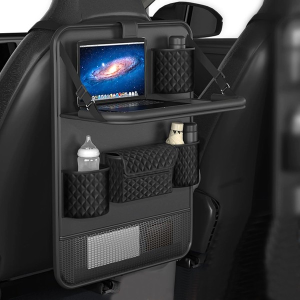 Rechale Universal Car Backseat Organizer with Tablet Holder & Foldable