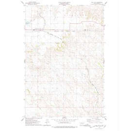 YellowMaps Trail City SD topo map, 1:24000 Scale, 7.5 X 7.5 Minute, Historical, 1975, Updated 1978, 26.9 x 22 in - Polypropylene