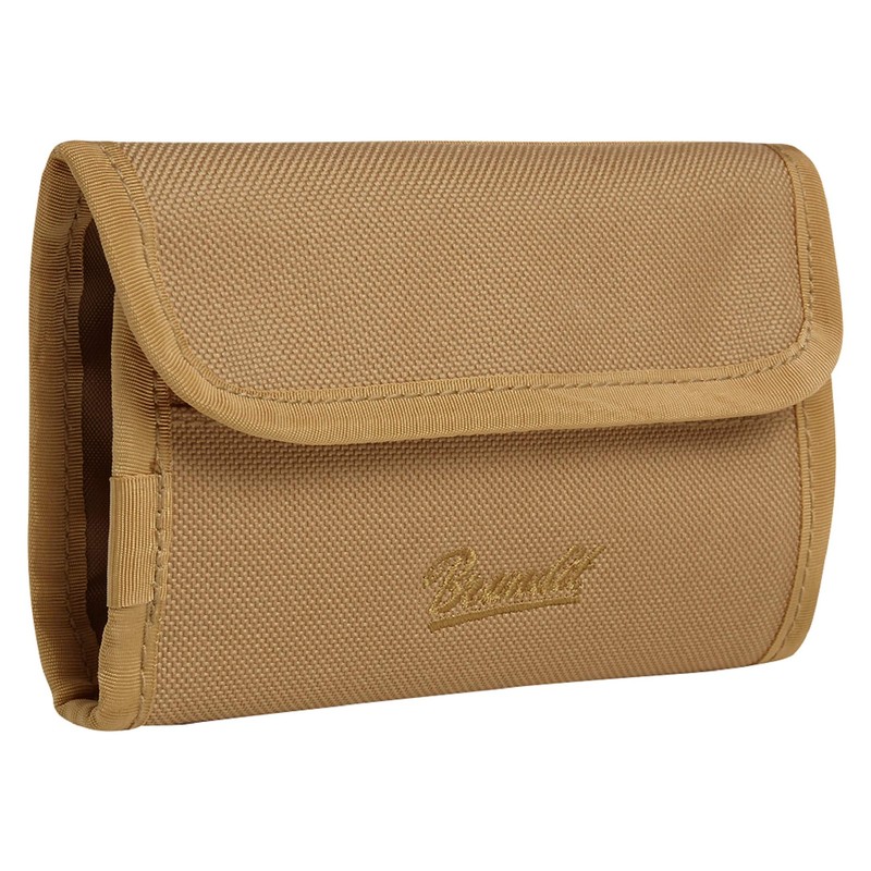 Brandit Wallet Two - Outdoor Wallet, Various (Camouflage) Colours, Camel