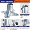 Prinfort 6Pack 2"(Actual: 1 7/8" OD) Chain Link Fence Post