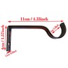 iPEAK Curtain Pole Bracket Metal Heavy Duty Rod Wall Brackets