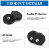 Wukong Rubberised Magnets Diameter 22 mm, Pack of 8 Strong