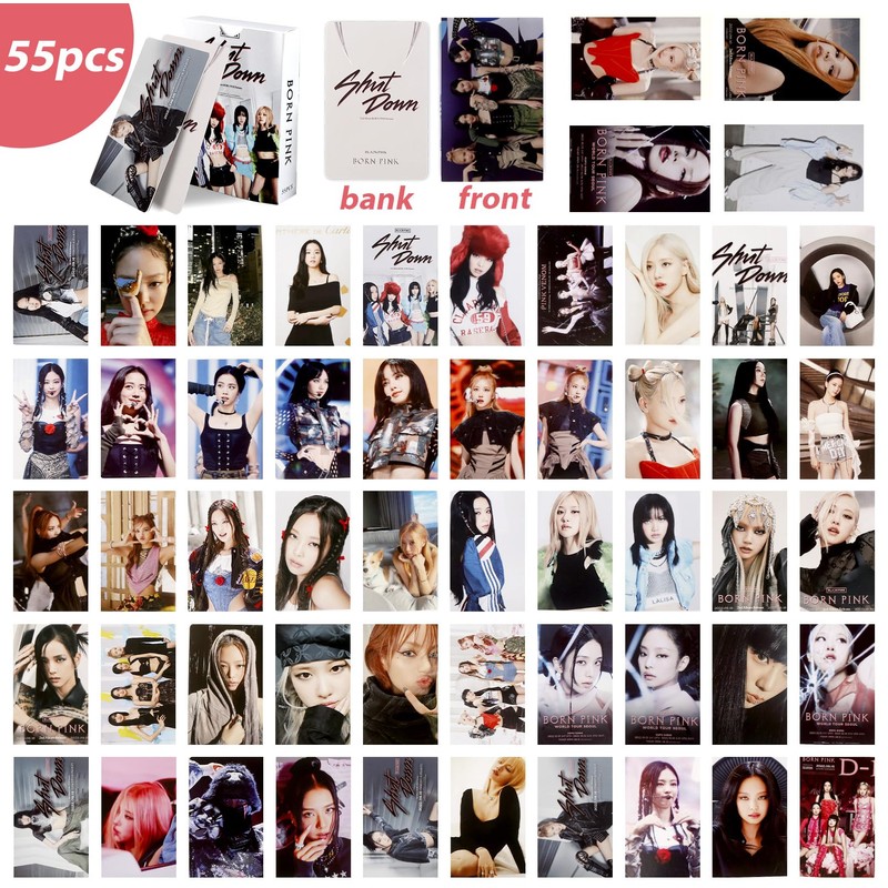 Ainvliya Blackpink Photocards Set - 220 Pieces Lomo Cards Fan
