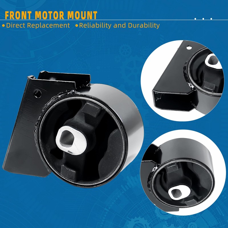 4PCS Engine Motor Mount Transmission Mount Set Compatible with Dodge