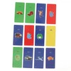 50pcs Amblyopia Training Card Waterproof 0.7mm Hole 4 Holes Strabismus