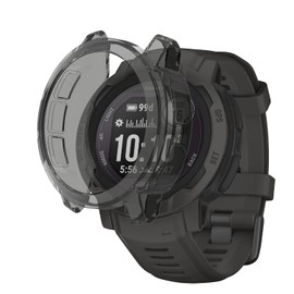 PaceBid Case Compatible with Garmin Instinct 2, Protective TPU Case, Scratch-Resistant Protective Case for Garmin Instinct 2 (Black)